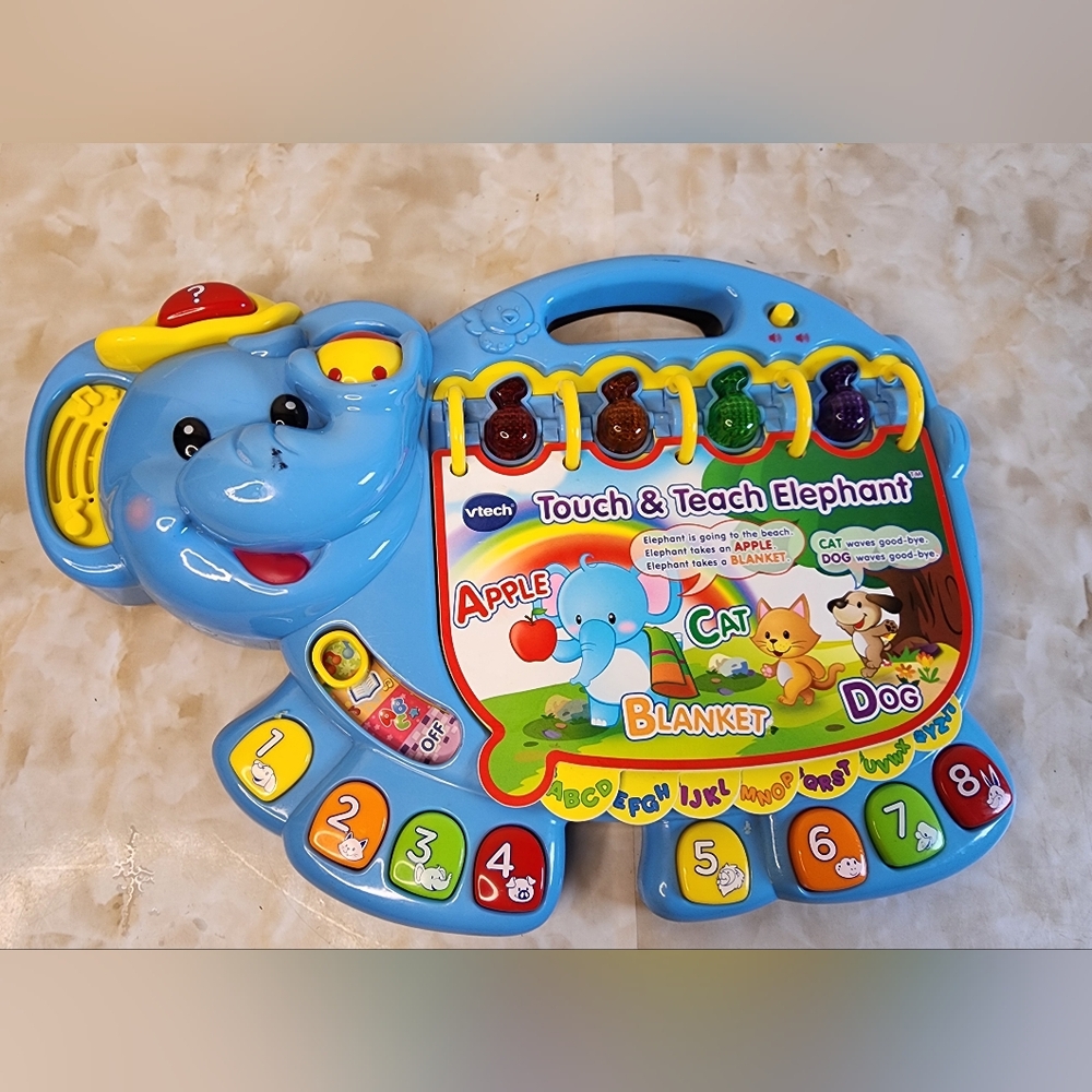 VTech Touch And Teach Elephant